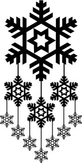 Snowflake Mobile Clipart