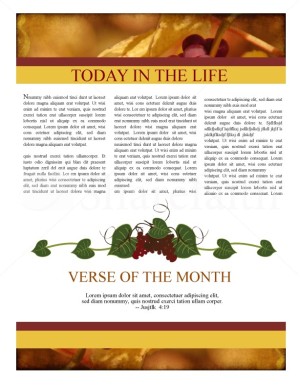 Thanksgiving Joy Newsletter