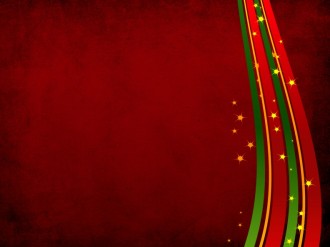 Christmas Ribbons Background Image