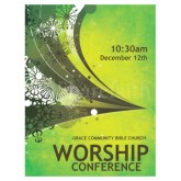 Worship Conference Flyer