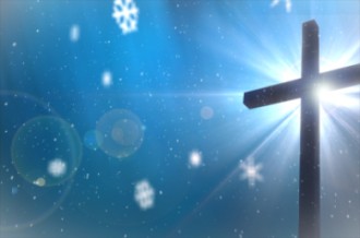 Cross And Christmas Video Loop