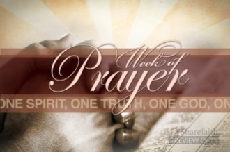Week Of Prayer Video Loop