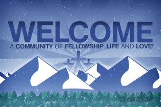 Winter Mountains Welcome Video