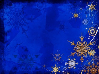 Winter Snowflake Background Slide