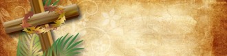 Easter Cross Email Banner