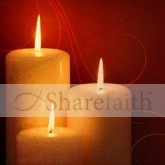 Christmas Candle Email Image