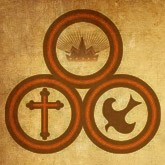 Trinity with Cross, Crown, and Dove Email Image