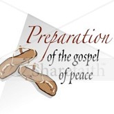 Shoes of Gospel Email Salutation