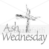 Ash Wednesday Cross Email Salutation