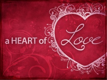 Love Heart Valentines Day PowerPoint Template
