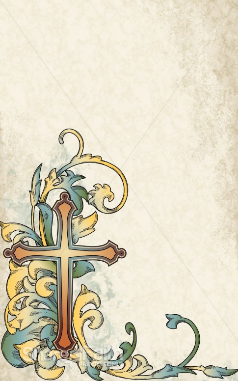 Gold Cross Program Cover