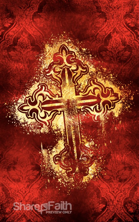 Gold Cross Bulletin Cover