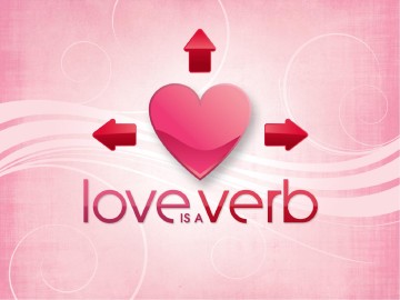 Love is a Verb Valentines PowerPoint