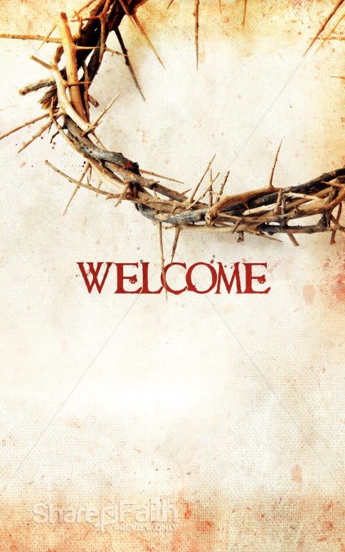 Crown of Thorns Church Bulletin Cover