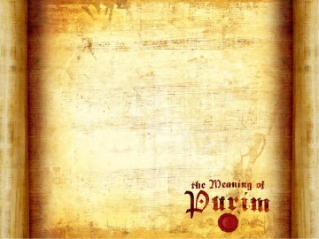 Feast of Purim PowerPoint Template