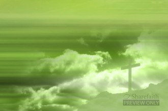 Easter Sunday Cross Worship Video Loop
