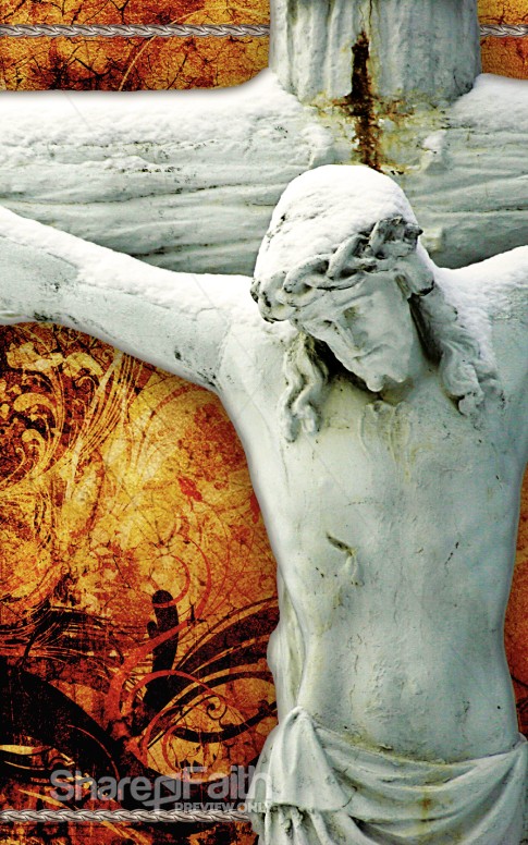 Crucifixion Of Jesus Church Bulletin Cover
