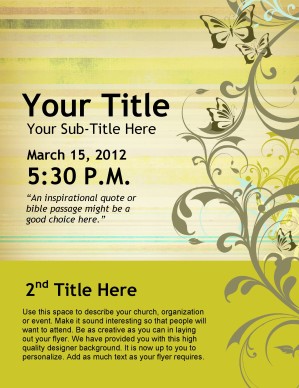 Flyers Design on Womens Conference Flyer Design Template   Flyer Templates