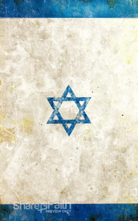 Holocaust Jews Israel Church Bulletin Cover