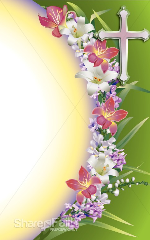 He Is Risen Bulletin Cover