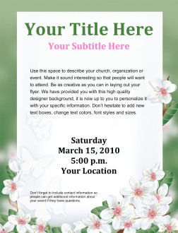 Happy Mothers Day Flyer Design
