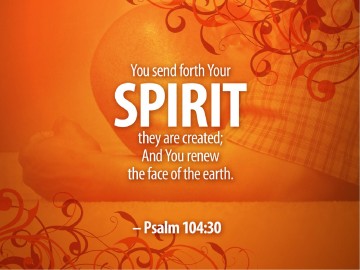 Holy Spirit Baptism PowerPoint Template
