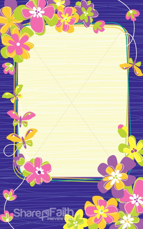 Mothers Day Floral Program Cover