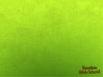 Vacation Bible School PowerPoint