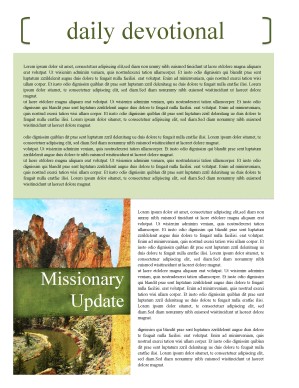 Camp Church Newsletter