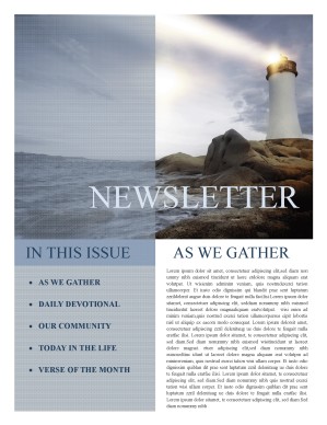 Hope Church Newsletter