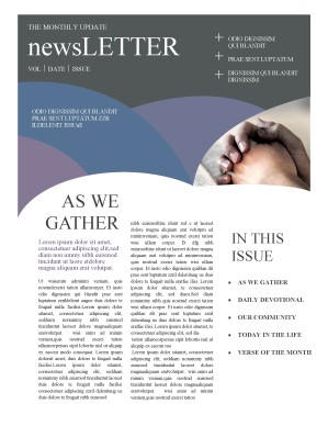 publisher examples of newsletters