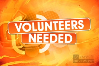 Volunteers Needed Video Loop