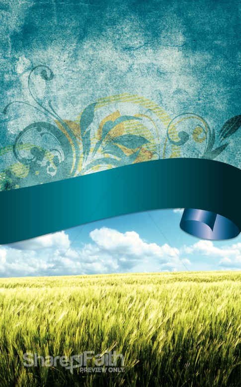 Nature Sceneries Bulletin Cover