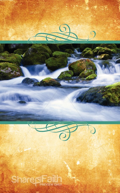 Nature Scenery Bulletin Cover