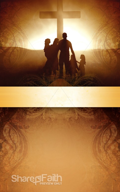 At The Foot Of The Cross Bulletins Template