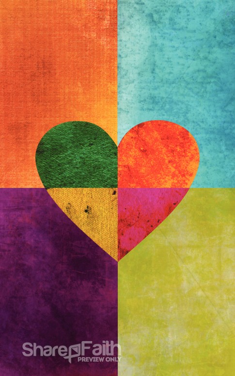 Love Heart Bulletin Cover