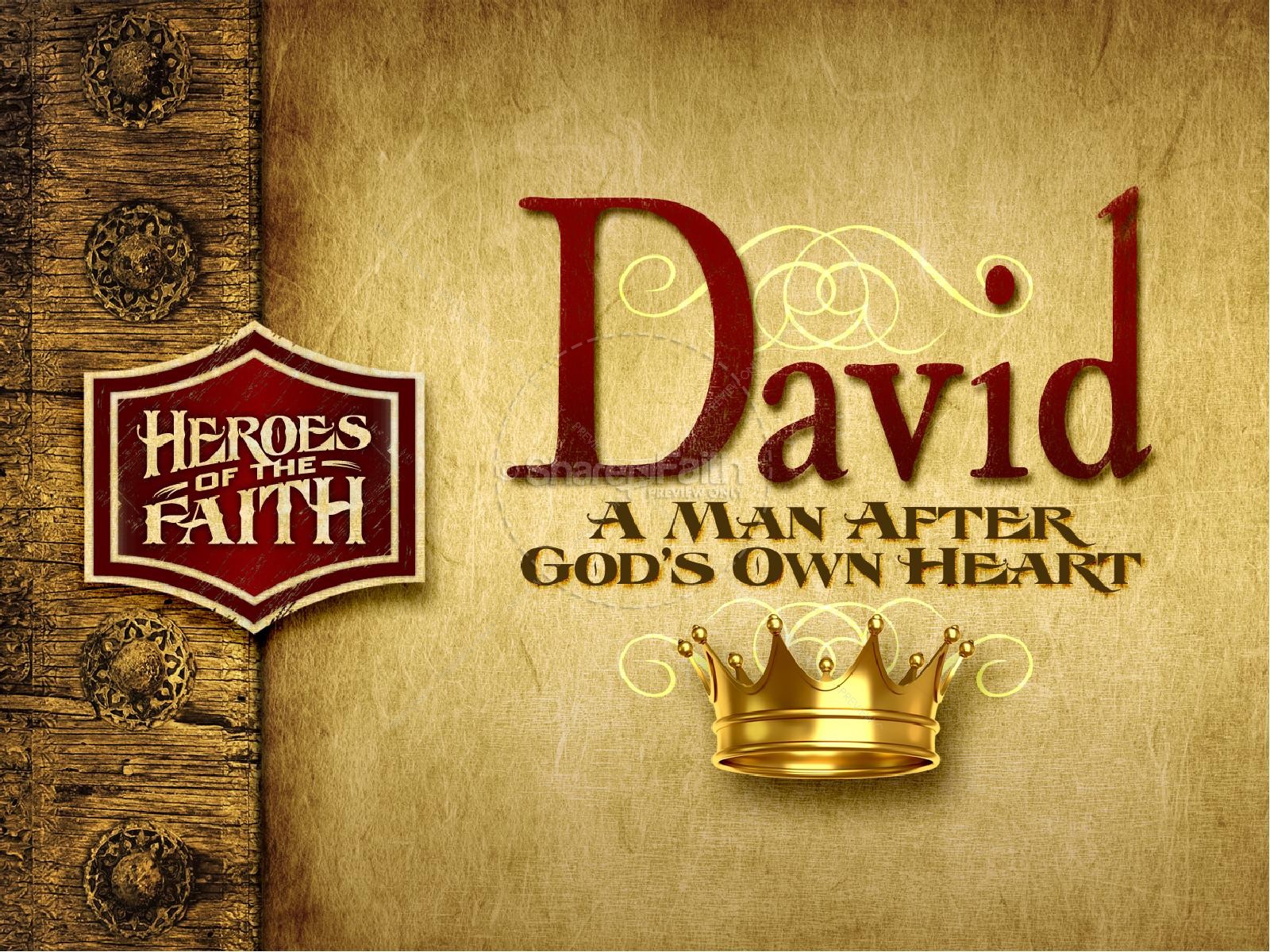 King David PowerPoint Template