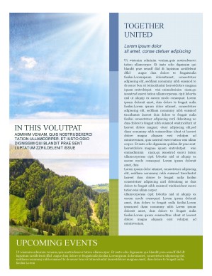 Nature Newsletter Template