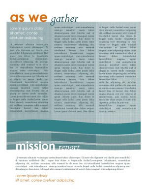 Contemporary Newsletter