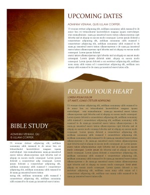 Cross Newsletter Template