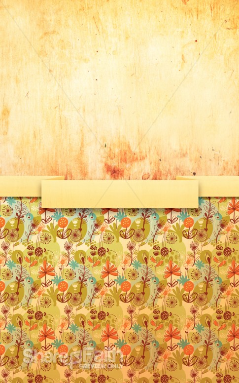 Fall Church Bulletin Cover Template
