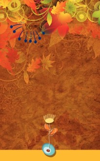 Contemporary Fall Bulletin Cover