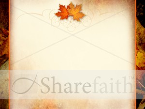 Color of Leaves Worship Background