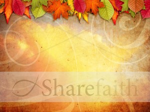 Leaves Change Color Worship Background