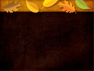 Leaves Falling Thanksgiving PowerPoint Sermon