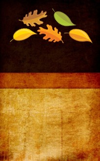 Leaves Falling Bulletin Cover