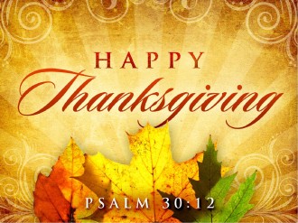Happy Thanksgiving PowerPoint Sermon