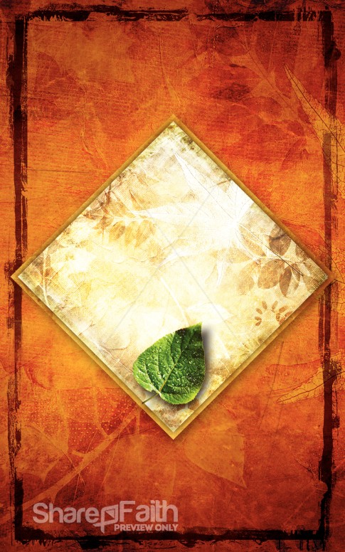 Green Leaf Bulletin Cover