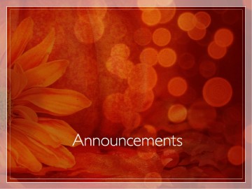 Thankfulness PowerPoint Sermon Template
