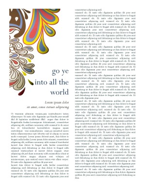 Retro Church Newsletter Template